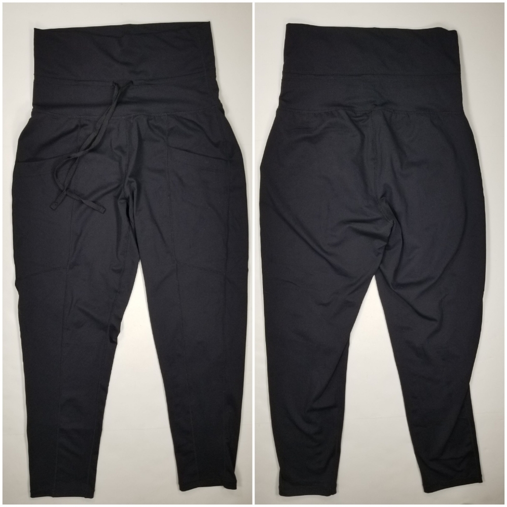 Fabletics High Rise Drop Crotch Paperbag Joggers